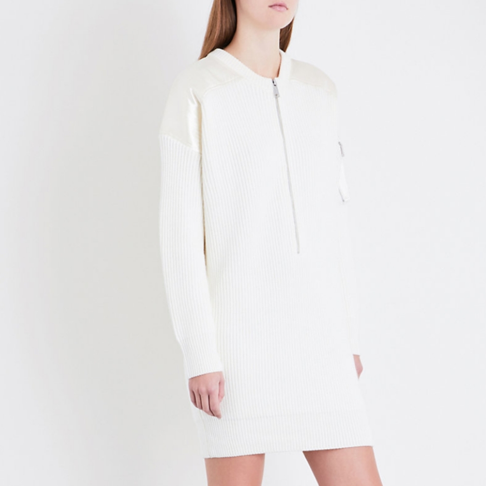 Maje x Schott Mustang Sweater Dress - Picture 7 of 8